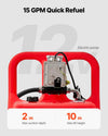 Vevor Fuel Caddy 32-Gal with 12V Electric Pump Gasoline and Diesel Compatible New