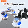 Vevor Mobility Scooter 4-Wheel Heavy Duty 500 lbs. Capacity 60V 800W 15.5 MPH 31 Mile Range New