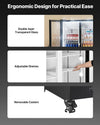 Vevor Commercial Beverage Refrigerator 26.69 Cu Ft Glass Double Door New