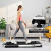 Costway SuperFit 2 in 1 Folding Treadmill 2.25 HP App Speaker Remote Control New