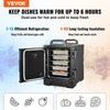 Vevor Insulated Food Pan Carrier 81 Qt Stackable Hot and Cold Transport Box with Wheels New