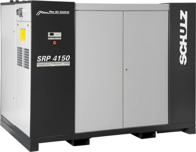 Schulz Flex Line Rotary Screw Air Compressor 150 HP Variable Speed SRP-4150 FLEX New