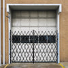 Vevor Double Folding Security Gate 10.2' x 5.1' Steel Accordion Gate with 360° Rolling Casters New