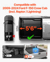 Vevor Truck Bed Tonneau Cover Retractable 5.5' Hard Cover for 2009–2024 Ford F-150 New