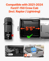 Vevor Truck Bed Tonneau Cover 5.5' Hard Retractable with T-Slot Rails for 2021–2024 Ford F-150 New