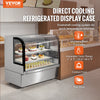 Vevor Refrigerated Display Case 18 Cu Ft Stainless Steel with 2 Adjustable Shelves New