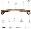 Meepo Super V3S-ER20 Electric Skateboard Dual 540W Motors 29 MPH 20 Miles 303Wh New