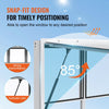 Vevor Concession Window 60"x36" Aluminum with Vertical Lift and Awning New
