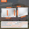 Vevor Concession Window 60"x36" Aluminum with Vertical Lift and Awning New