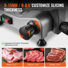 Vevor Electric Meat Slicer 10" 340W Adjustable Thickness and Built-In Sharpener New