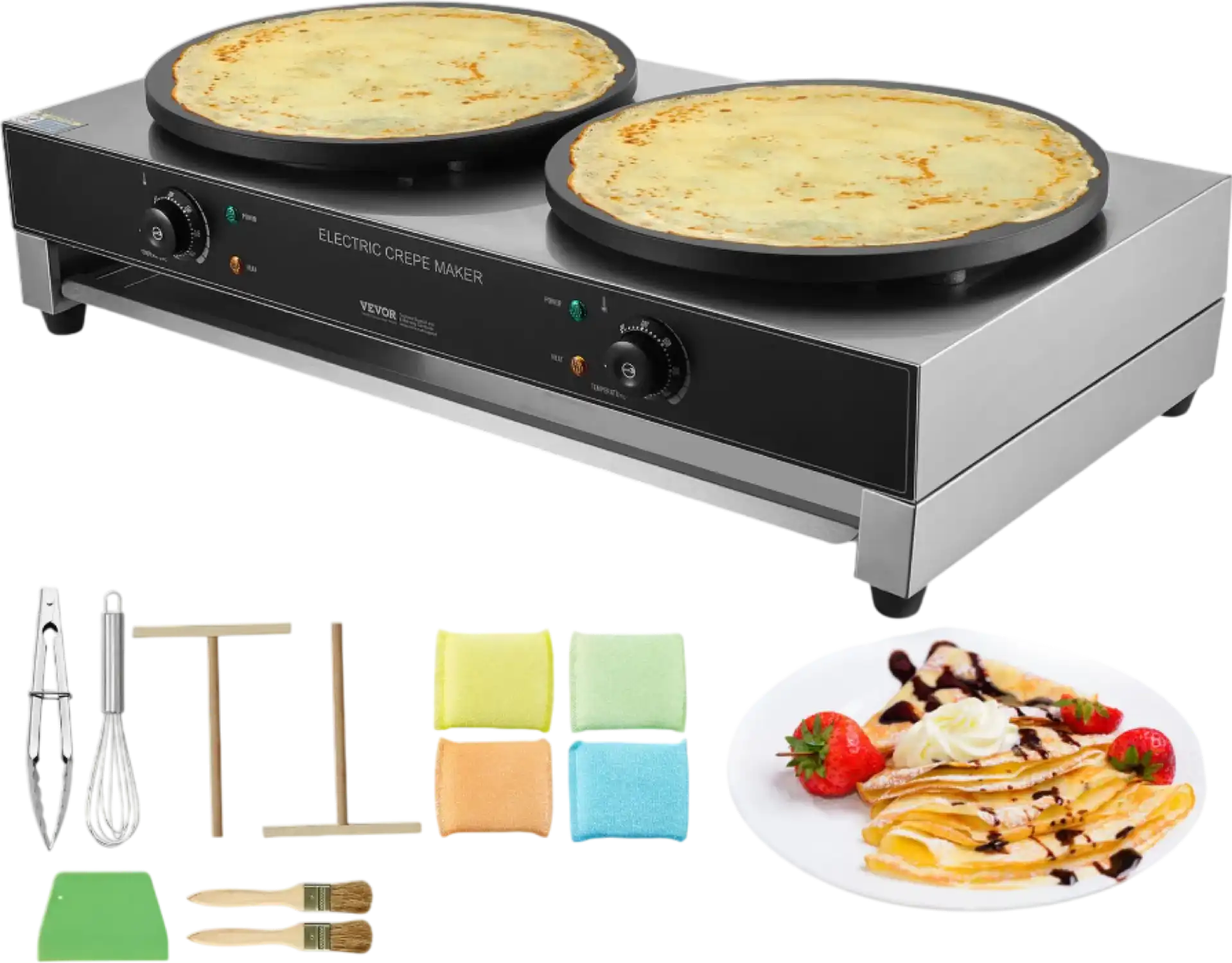 Vevor Commercial Electric Crepe Maker 16