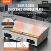 Vevor Commercial Electric Griddle 28.7" x 15.7" 2800W Countertop Flat Top Grill 122-572°F Stainless Steel New