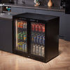 Vevor 246-Can Commercial Beverage Refrigerator Built-In or Freestanding Glass Door New