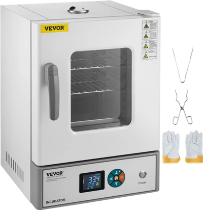 Vevor 20L Lab Incubator with Precise PID 32–158°F Temperature Control New