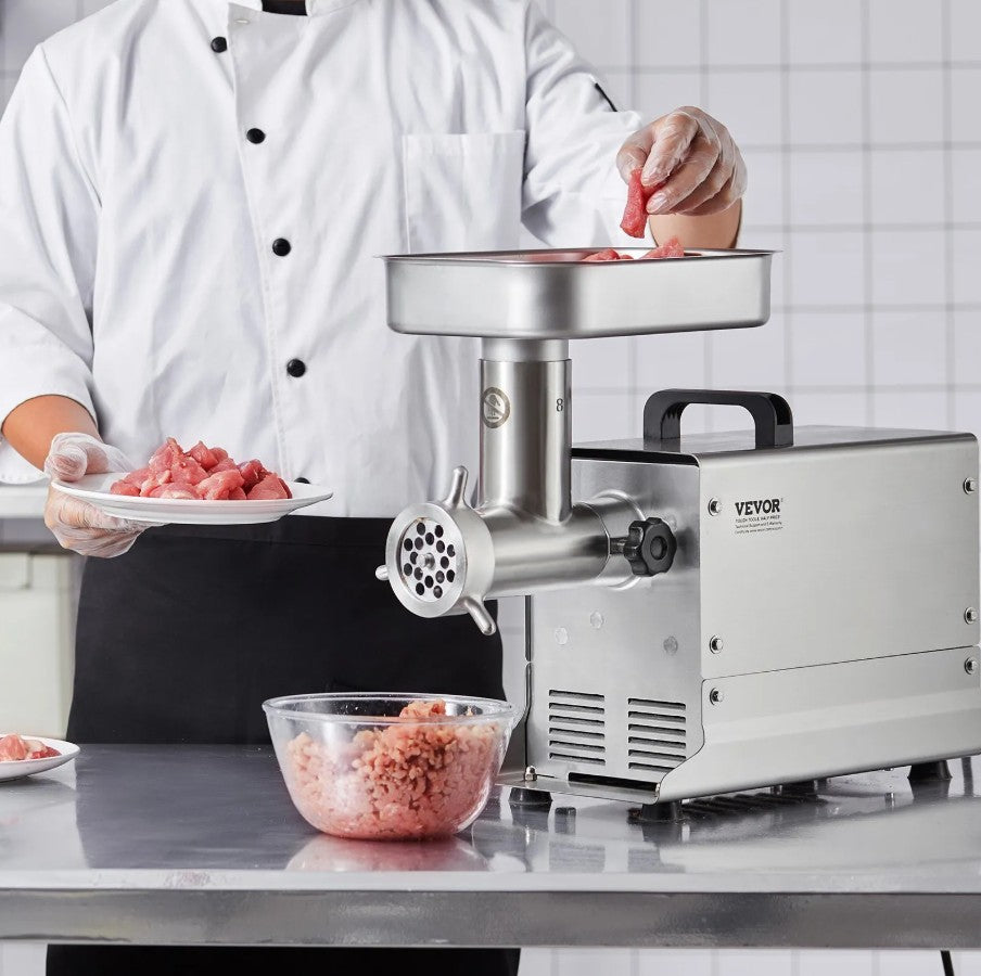 Vevor Commercial Electric Meat Grinder 7 Lbs/Min 350W Sausage Maker New
