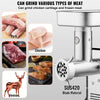 Vevor Commercial Electric Meat Grinder 7 Lbs/Min 350W Sausage Maker New