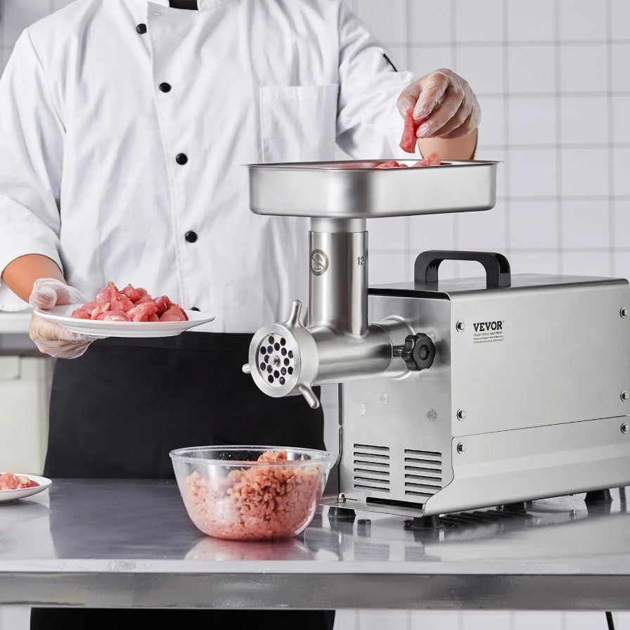 Vevor Commercial Electric Meat Grinder 11 Lbs/Min 550W Sausage Maker New