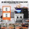 Vevor Commercial Gas Range Stove 56000 BTU 2-Burner Countertop Stainless Steel New