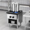 Vevor Commercial Gas Range 1-Burner 90,000 BTU Natural Gas and Propane New