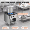 Vevor Commercial Gas Range 1-Burner 90,000 BTU Natural Gas and Propane New