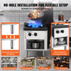 Vevor Commercial Gas Range 1-Burner 90,000 BTU Natural Gas and Propane New