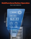Vevor Commercial Slushy Machine 1.05 Gal 2 Tank with Digital Controls and Auto Cleaning New
