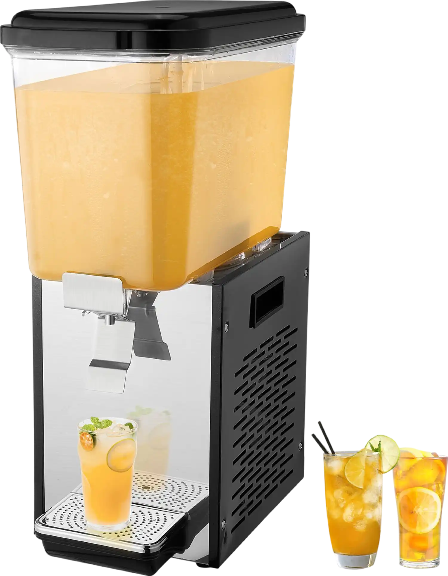 Vevor Commercial Beverage Dispenser 4.8 Gal Tank Cold Beverage Machine New
