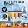 Vevor Commercial Beverage Dispenser 4.8 Gal x 3 Tanks Cold Beverage Machine New