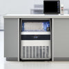 Vevor Commercial Ice Maker 265 Lbs/24H Freestanding Cabinet 88 Lbs Storage New