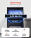 Vevor Commercial Ice Maker 80 Lbs/Day with 12 Lbs Storage and Self-Cleaning New