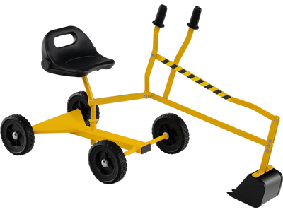 Costway Kids Sandbox Sand Digger Toy 2-Handed Controls Flexible Shovel 584392671 New