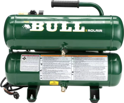 Rolair FC2002 Air Compressor Hand Carry 4.3 Gal. Electric 2 HP 115V 1-Phase Single Stage Pump Manufacturer RFB