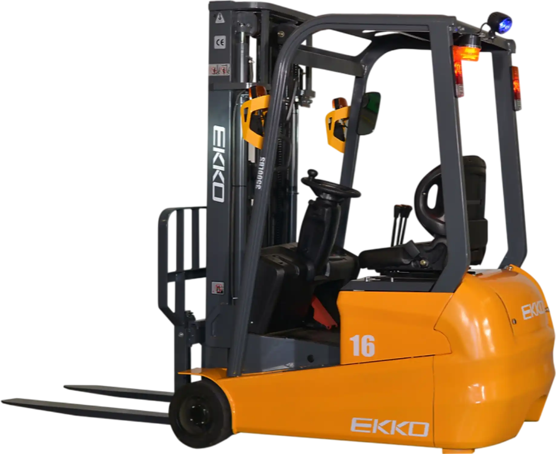 Ekko EK16A-177 Forklift 3-Wheel with Adjustable Forks 177