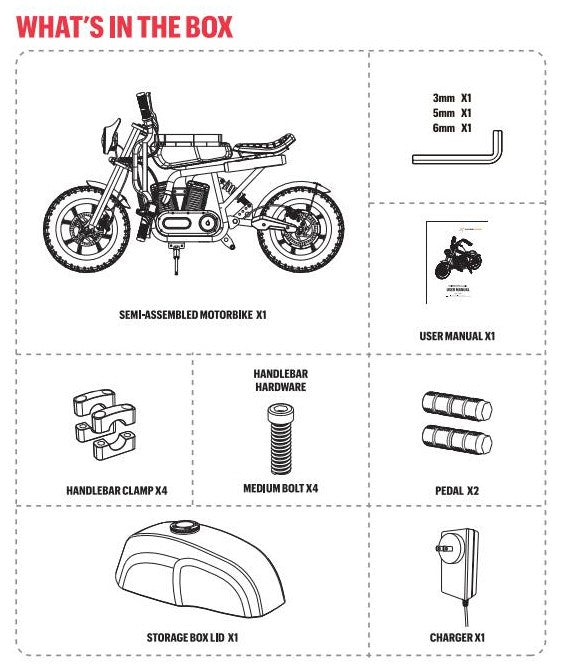 Hyper Gogo Discover 14 Plus Electric Motorcycle 36V 500W 10 MPH with App Control for Teens New
