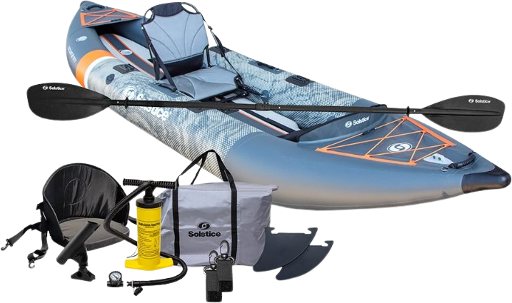 Swimline 29750 Solstice Scout Fishing 1-2 Person Kayak Kit New