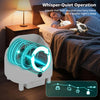 Self-cleaning open-top cat litter box with APP control, whisper-quiet operation, and 8L waste bin for multi-cat.