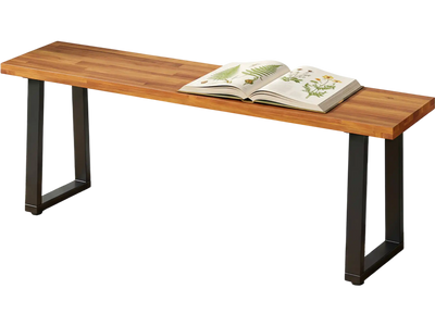 Costway Wood Patio Dining Bench 47.5
