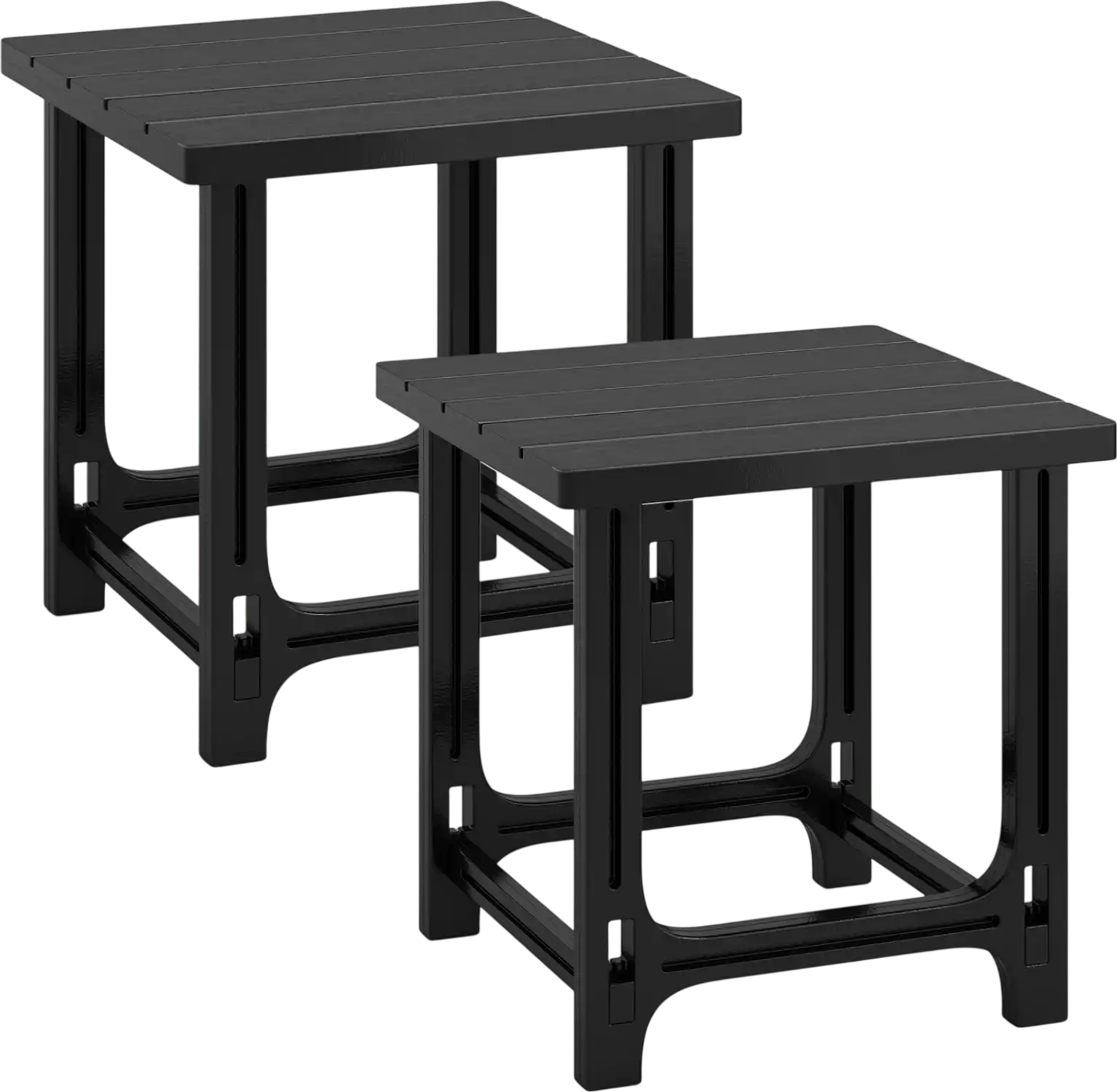Costway Set of 2 Outdoor Adirondack Side Tables 18