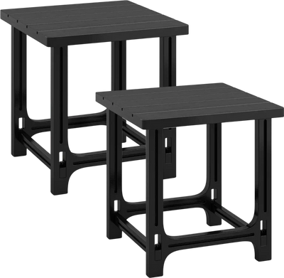 Costway Set of 2 Outdoor Adirondack Side Tables 18