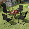 Set of 2 Patio Chairs with Quick-drying and Breathable Fabric for Backyard - Gallery View 5 of 9