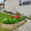 Set of 2 Wooden Vegetable Raised Garden Bed for Backyard-Natural - Gallery View 1 of 8