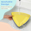 Yellow non-slip balance stone with washable design, ideal for kids' play and easy to clean for safe fun.