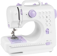 Sewing Machine for Beginners Mini Sewing Machine with 12 Built-in Stitches