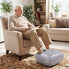 Shiatsu Foot Massager with 3-Level Deep Kneading and Air Compression-Gray - Gallery View 1 of 11