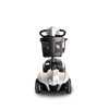Silver EV Rider CityCruzer Mobility Scooter Front View