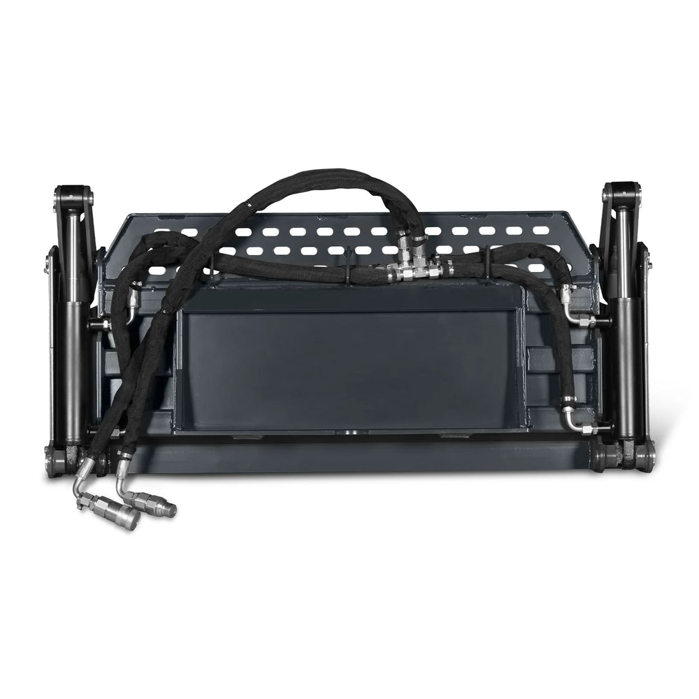44" 4-In-1 Combo Mini Skid Steer Bucket Attachment With Quick Attach,  Universal Mount