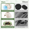Smart Plant Cat Litter Box in beige with electronic odor removal, durable ABS material, and 4 ambient light modes.