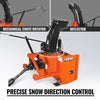 48" 3 Point PTO Snow Blower 24" Impeller Diameter 360° Snow Chute (PTO Shaft Included with Slip Clutch),  20-45 HP,  TSB48T