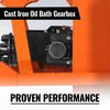 48" 3 Point PTO Snow Blower 24" Impeller Diameter 360° Snow Chute (PTO Shaft Included with Slip Clutch),  20-45 HP,  TSB48T
