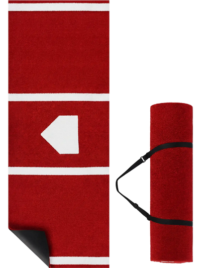 Costway Softball Pitching Training Mat 10' x 3' 22392306 New